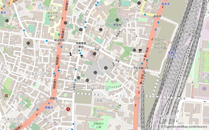 Tōzen-ji location map
