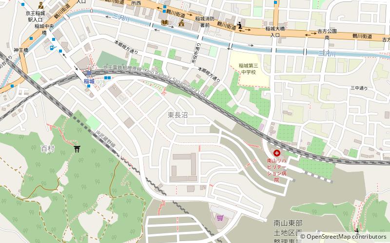Inagi location map