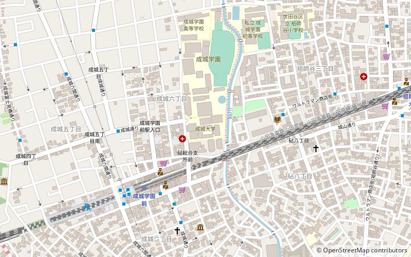 Seijo University location map