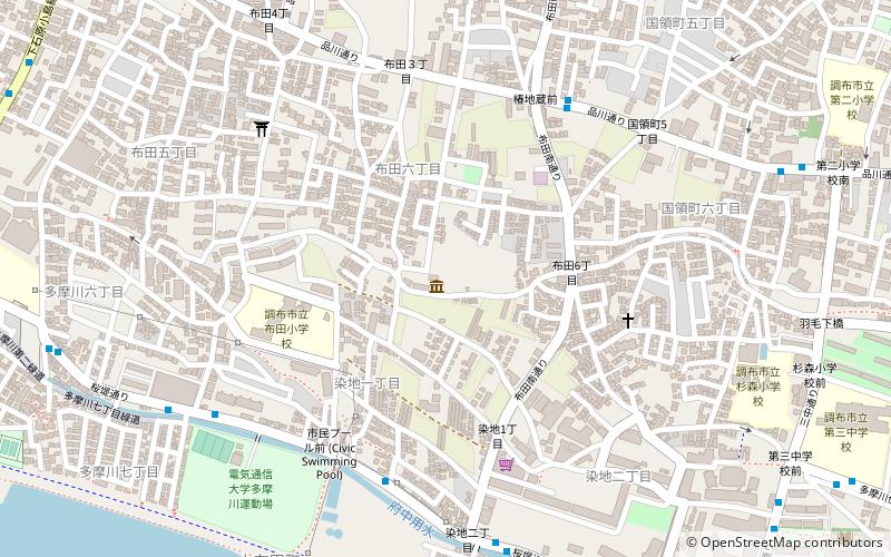 Shimofuda Site location map