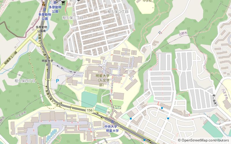 Meisei University location map