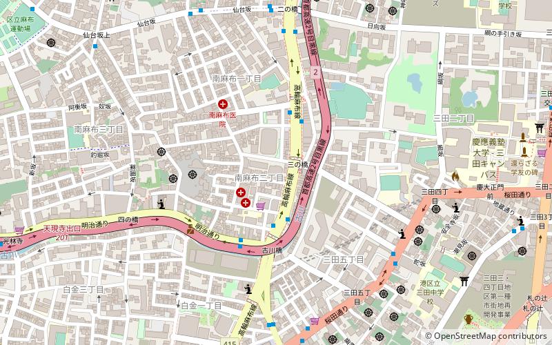 Temple University location map