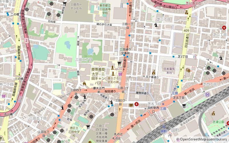 Keio Media Centers location map