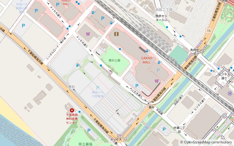 Chiba Meitoku College location map