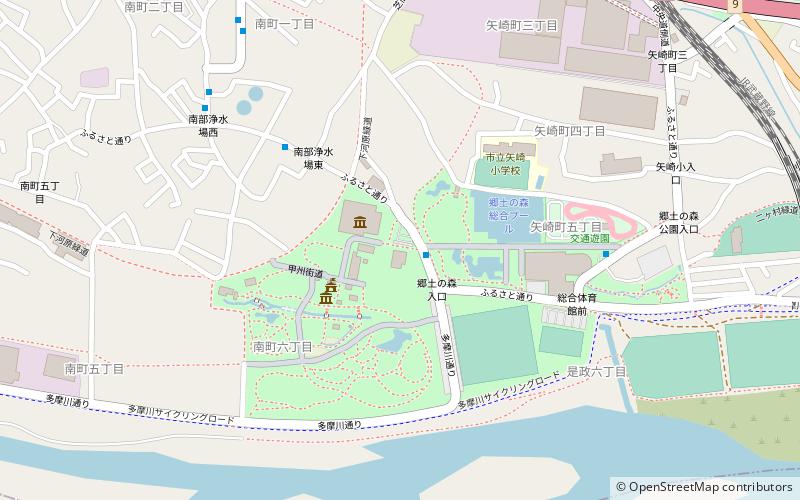 Kyodo no mori location map