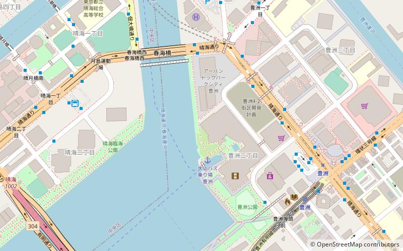 KidZania Tokyo location map
