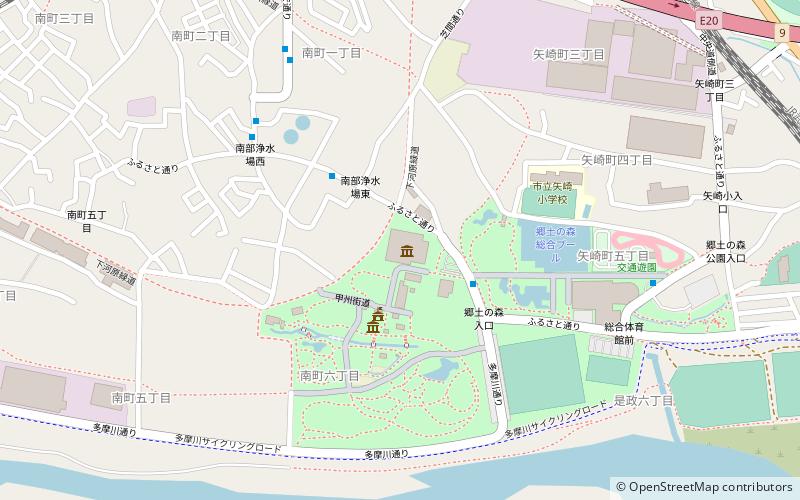 fu zhong shi xiang tuno sen bo wu guan ben guan fuchu location map