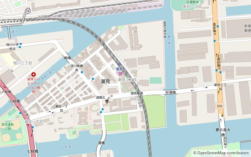 shiomi tokyo location map