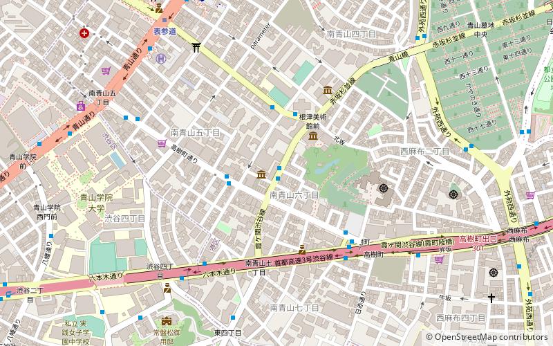 Taro Okamoto Memorial Museum location map
