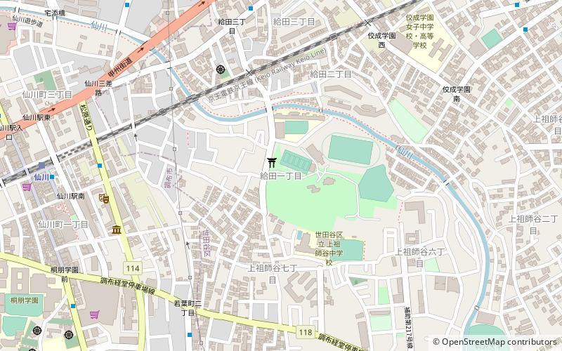 Kyūden location map