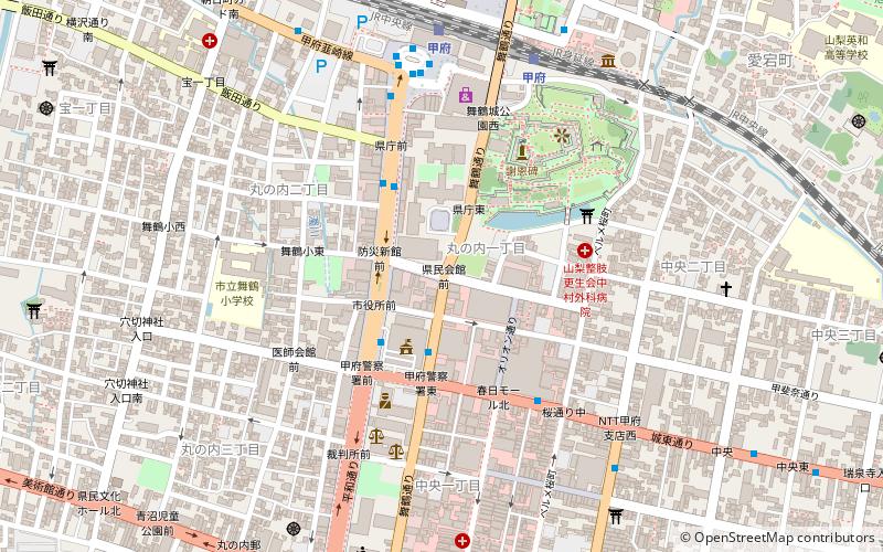 yamanashi jewelry museum kofu location map