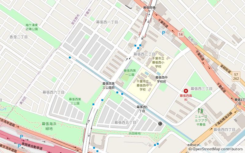 Makuhari-nishi location map