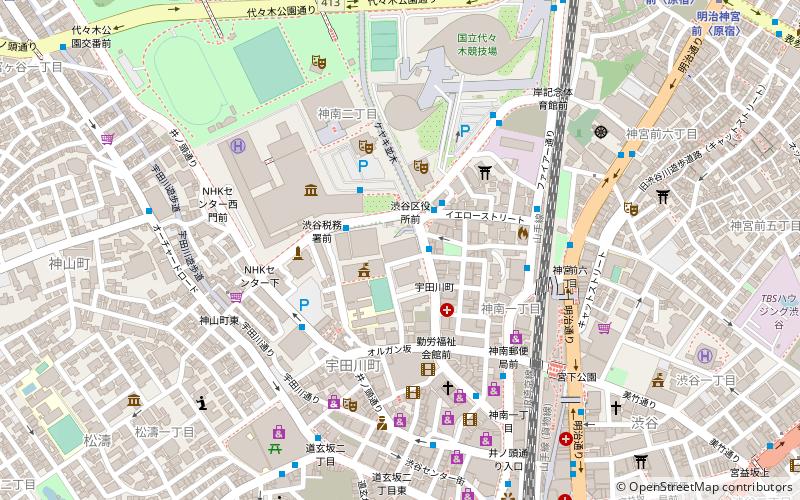 Shibuya Public Hall location map