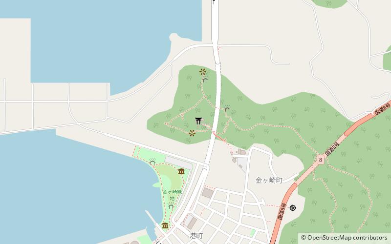 Kanegasaki-gū location map