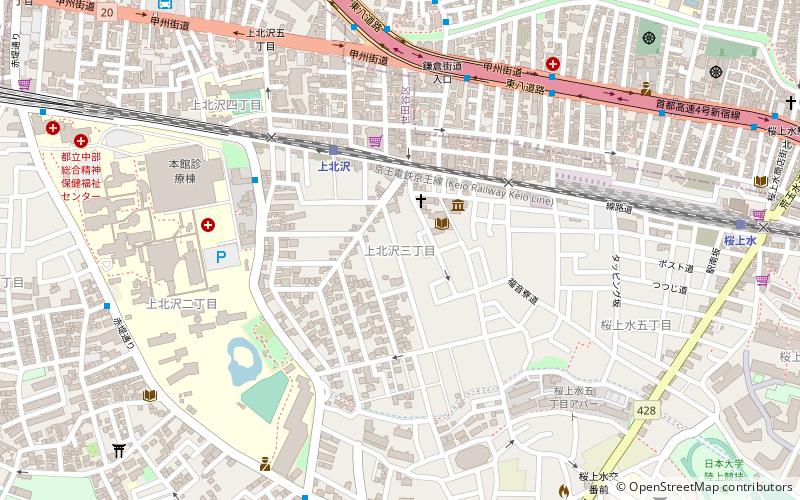 Kamikitazawa location map