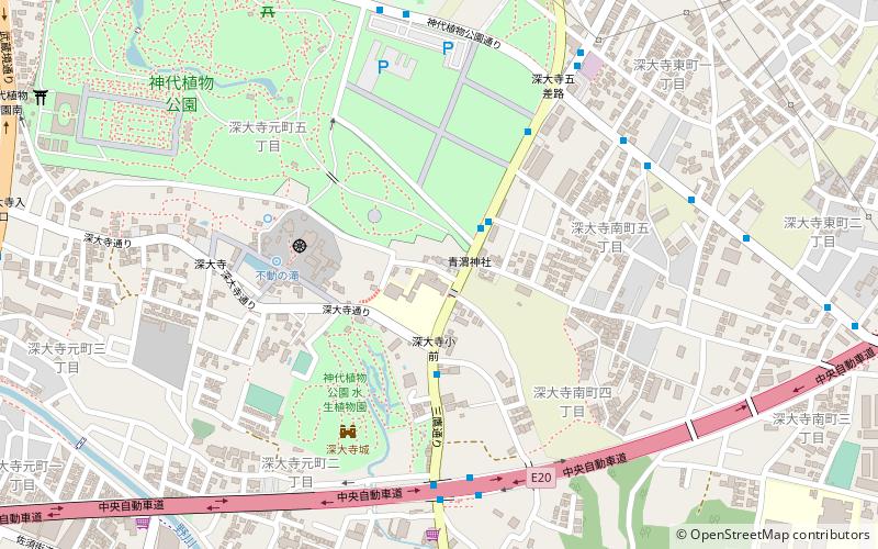 Qing wei shen shenokeyaki location map