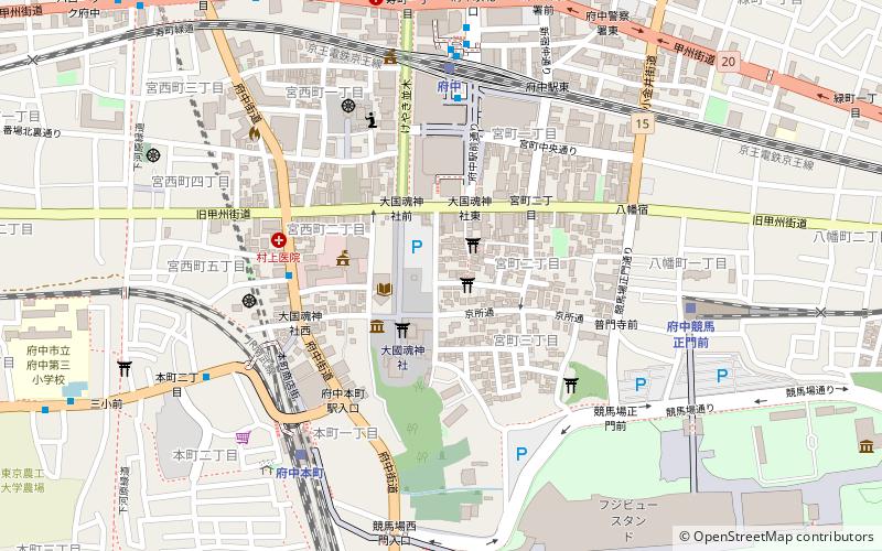 Musashi Kokufu location map