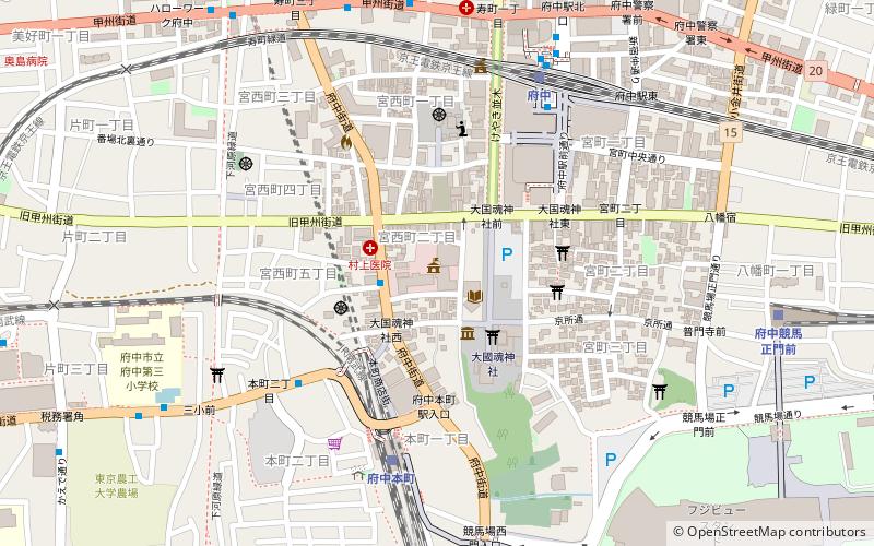 fuchu city hall tourist information center fuchu location map