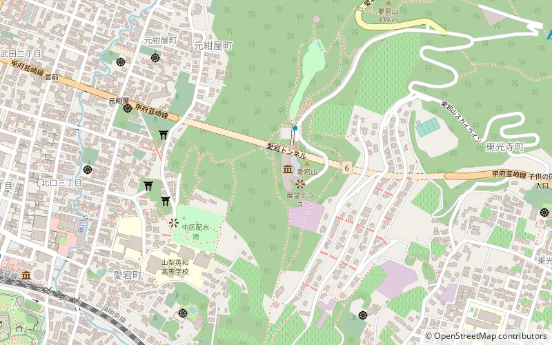 Yamanashi Science Museum location map