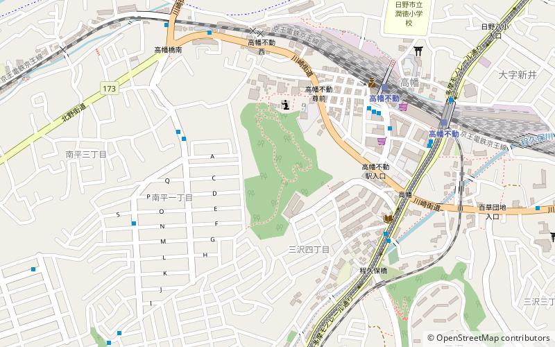 prefekturalny park przyrody tama kyuryo hachioji location map