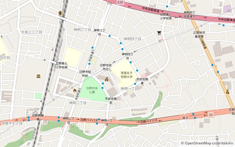 Jissen Women's Junior College location map