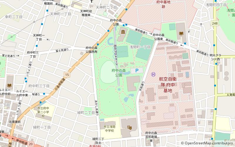 Fuchū-no-Mori Park location map