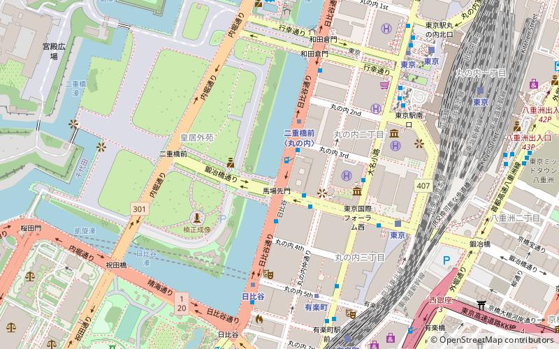 Meiji Seimei Kan location map