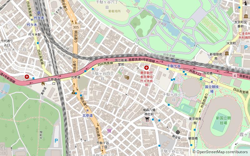 Narodowy Teatr Nō location map