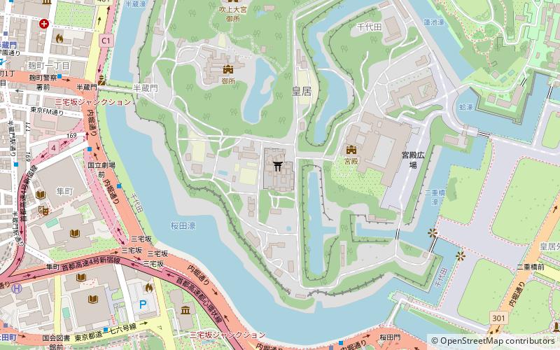 Three Palace Sanctuaries location map
