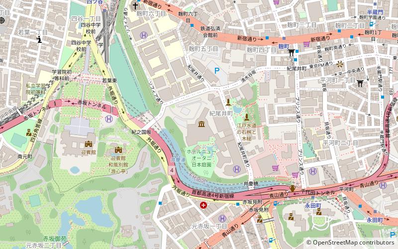 new otani art museum tokio location map