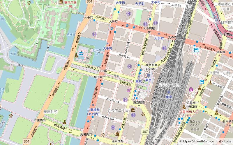 Marunouchi Building location map