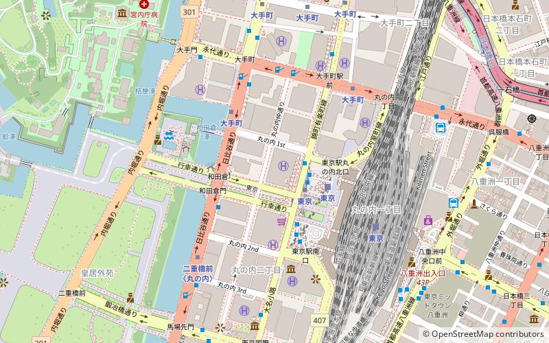 Shin-Marunouchi Building location map