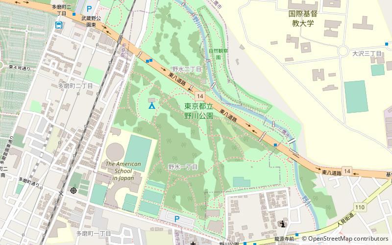 Nogawa Park location map