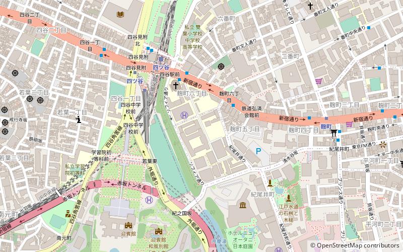 sophia universitat tokio location map