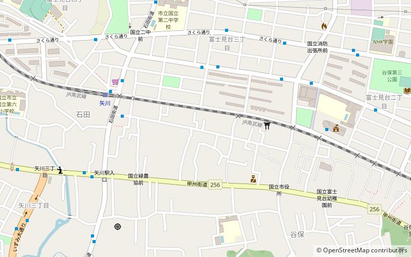 Kunitachi location map