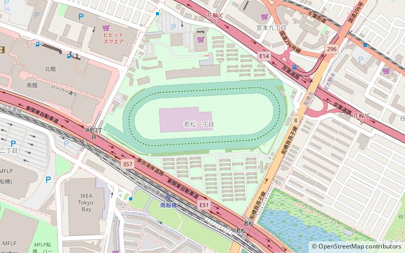 Funabashi Racecourse location map