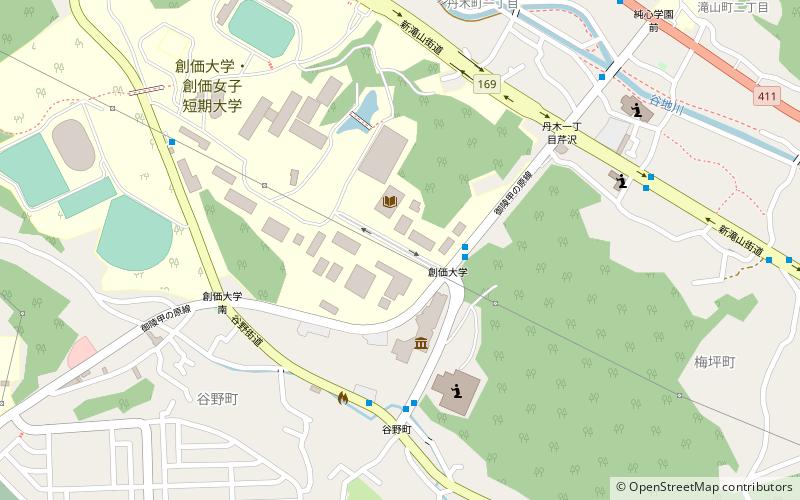 Sōka University location map