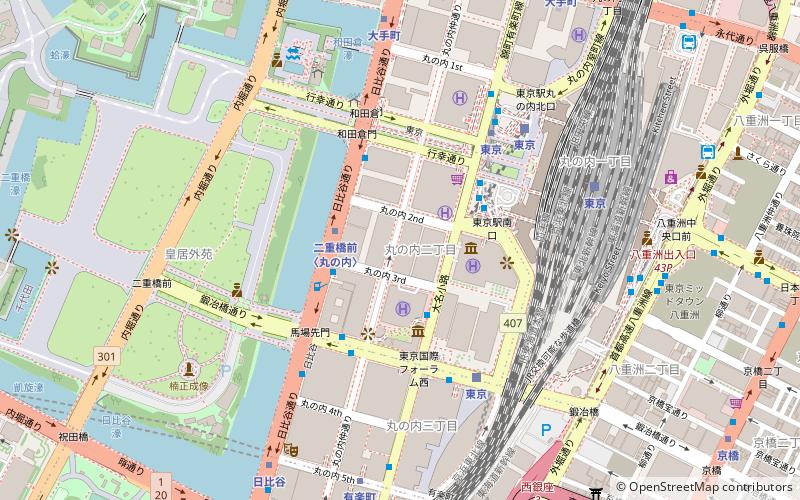 Marunouchi Park Building location map