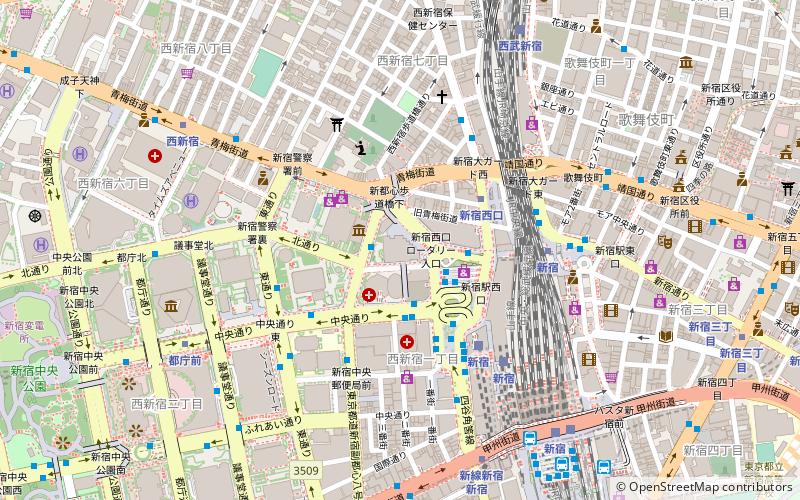 Shinjuku L Tower location map
