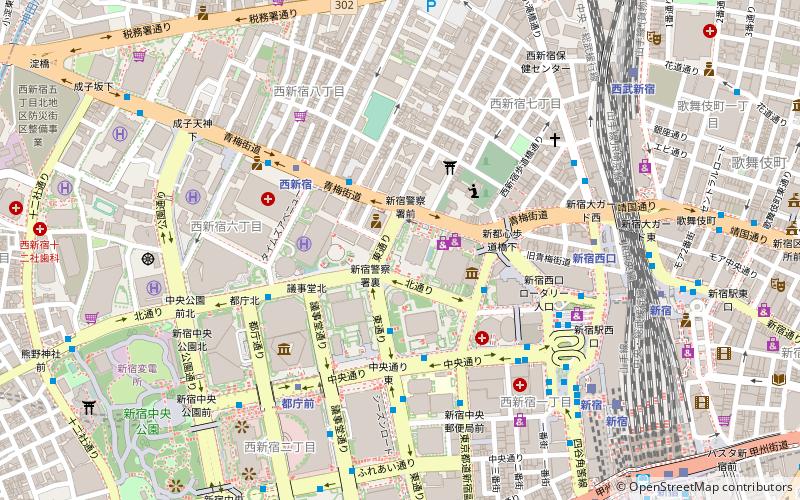 Shinjuku Nomura Building location map