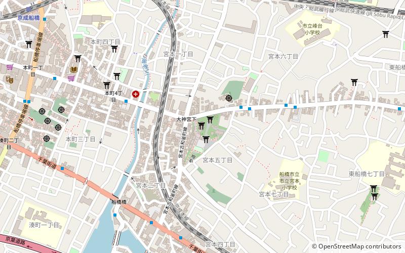 Ōhi Shrine location map