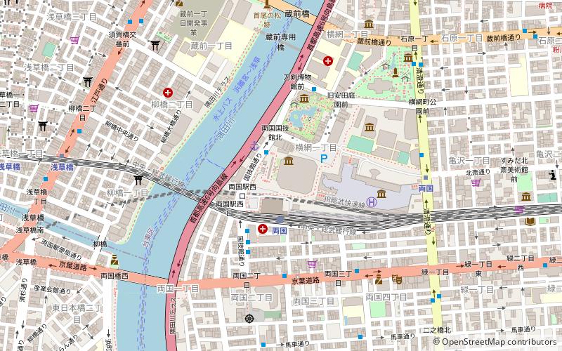 Ryōgoku location map