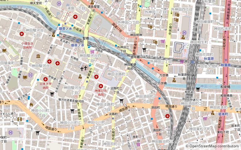 waterras annex tokio location map
