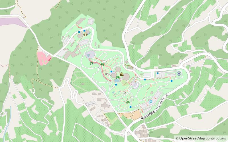 Parc aux fruits de Yamanashi location map