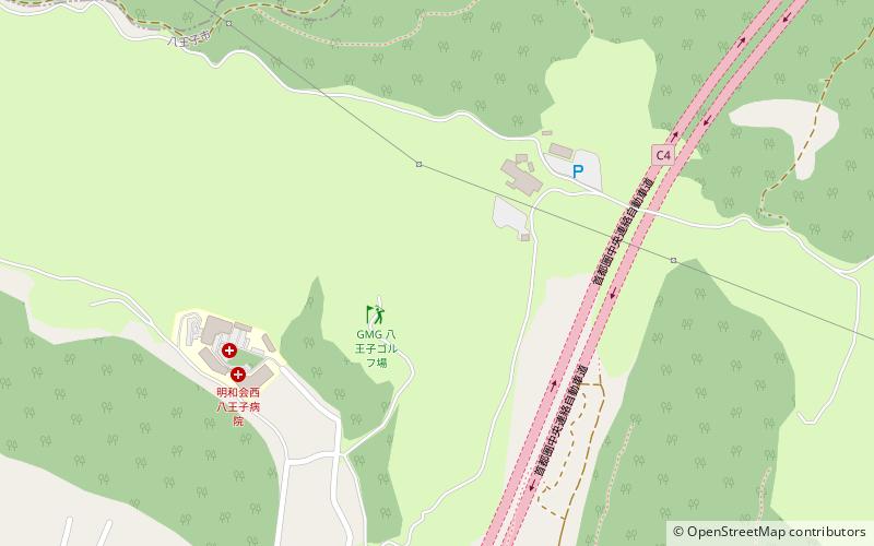 GMG Hachioji Golf Course location map