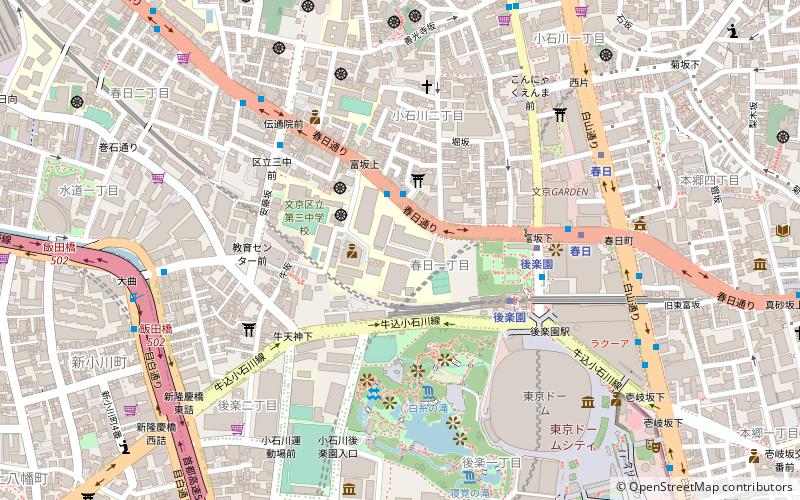 Chūō-Universität location map