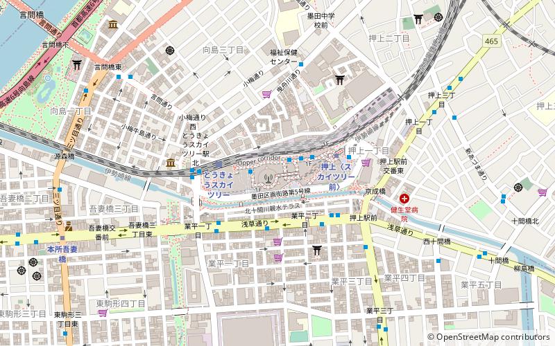 tokyo solamachi location map