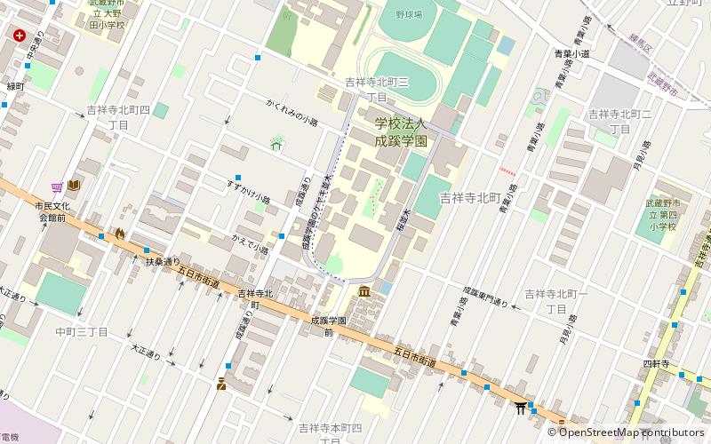 Université de Seikei location map