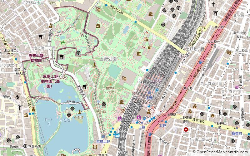 Tōkyō Bunka Kaikan location map