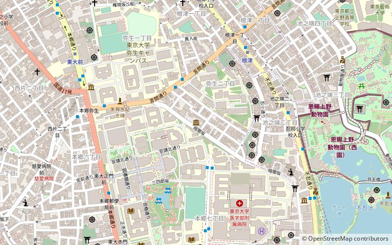 Yayoi Museum location map
